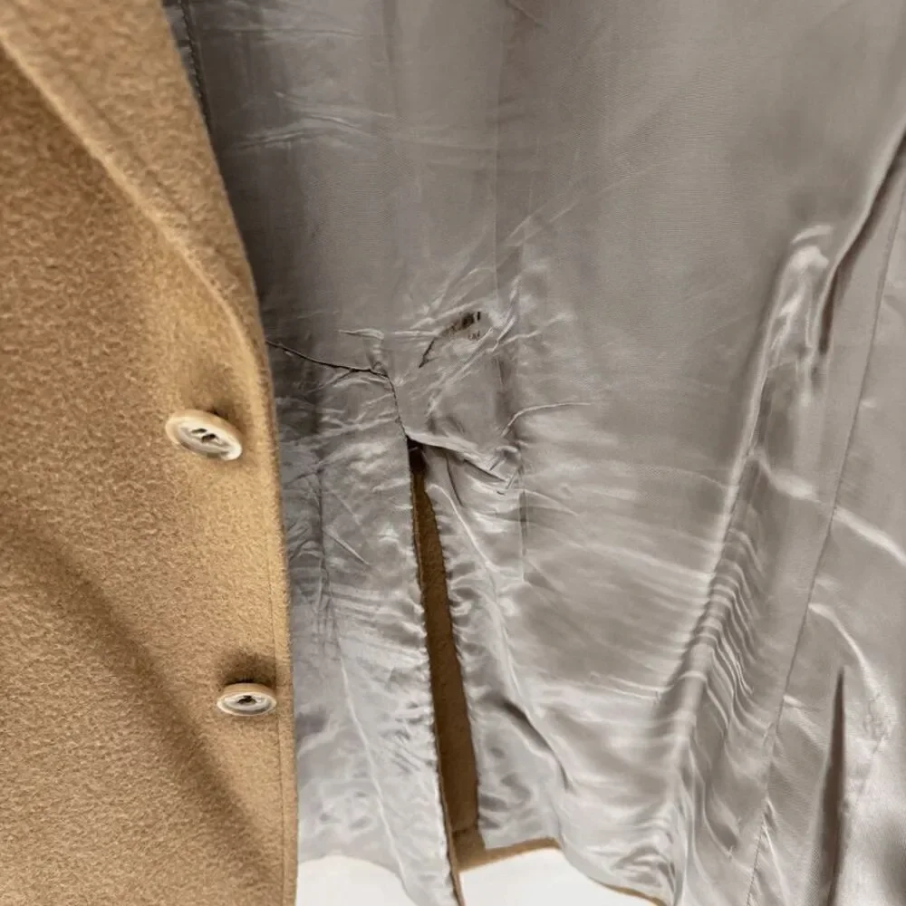 Vintage Southwick Camel Hair Blazer‎ 42R Union Made In USA Dry Cleaned READ